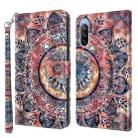 For Sony Xperia 10 III 3D Painted Leather Phone Case(Color Mandala) - 1