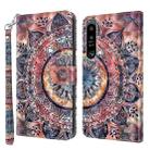 For Sony Xperia 1 IV 3D Painted Leather Phone Case(Color Mandala) - 1
