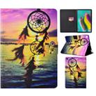 For Samsung Galaxy Tab S6 Lite Voltage Coloured Drawing Smart Leather Tablet Case(Dreamcatcher) - 1