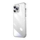 For iPhone 14 Pro Max Electroplating Airbag Shockproof PC Phone Case (Silver) - 1