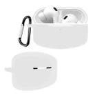 For Edifier LolliPods Pro Pure Color Bluetooth Earphone Silicone Case(White) - 1