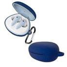 For Edifier FunBuds Pure Color Bluetooth Earphone Silicone Case(Dark Blue) - 1