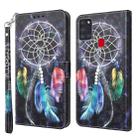 For Samsung Galaxy A21s 3D Painted Leather Phone Case(Colorful Dreamcatcher) - 1