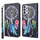 For Samsung Galaxy A32 5G 3D Painted Leather Phone Case(Colorful Dreamcatcher) - 1