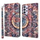 For Samsung Galaxy A32 5G 3D Painted Leather Phone Case(Colorful Mandala) - 1