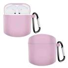 For Edifier LolliPods Pure Color Bluetooth Earphone Silicone Case(Pink) - 1