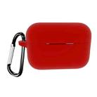 For Meizu POP Pro Pure Color Bluetooth Earphone Silicone Protective Case(Red) - 1