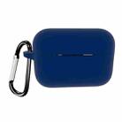 For Meizu POP Pro Pure Color Bluetooth Earphone Silicone Protective Case(Dark Blue) - 1