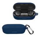 For BOSE Sport Earbuds Pure Color Bluetooth Earphone Silicone Protective Case(Dark Blue) - 1