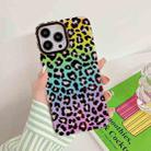 Leopard Texture Dual-side Laminating Phone Case For iPhone 14 Pro(Multicolour) - 1