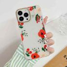 Dual-side Laminating Fresh Flowers Phone Case For iPhone 12(Noon Flower) - 1