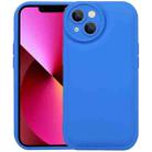 For iPhone 14 Liquid Airbag Decompression Phone Case (Blue) - 1