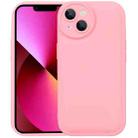 For iPhone 14 Liquid Airbag Decompression Phone Case (Pink) - 1