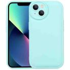 For iPhone 14 Plus Liquid Airbag Decompression Phone Case (Light Cyan) - 1