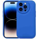 For iPhone 14 Pro Liquid Airbag Decompression Phone Case(Blue) - 1