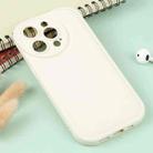 For iPhone 14 Pro Liquid Airbag Decompression Phone Case(Antique White) - 2
