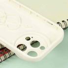 For iPhone 14 Pro Liquid Airbag Decompression Phone Case(Antique White) - 6