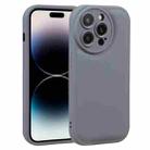 For iPhone 14 Pro Liquid Airbag Decompression Phone Case (Dark Gray) - 1