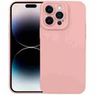 For iPhone 14 Pro Liquid Silicone Full Coverage Phone Case(Pink) - 1