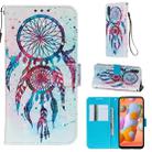 For Galaxy A11 3D Painting Horizontal Flip Leather Case with Holder & Card Slot & Wallet & Lanyard(Color Wind Chimes) - 1