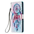 For Galaxy A11 3D Painting Horizontal Flip Leather Case with Holder & Card Slot & Wallet & Lanyard(Color Wind Chimes) - 3