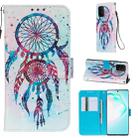 For Galaxy A91 3D Painting Horizontal Flip Leather Case with Holder & Card Slot & Wallet & Lanyard(Color Wind Chimes) - 1