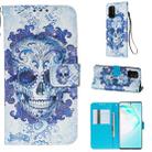 For Galaxy S10 Lite 3D Painting Horizontal Flip Leather Case with Holder & Card Slot & Wallet & Lanyard(Cloud Ghost Head) - 1