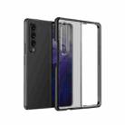 For Samsung Galaxy Z Fold4 Four-corner Shockproof TPU + PC Phone Case(Black) - 1