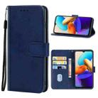 For vivo Y22s / Y22 / Y35 Leather Phone Case(Blue) - 1