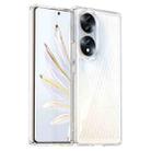 For Honor 70 5G Colorful Series Acrylic + TPU Phone Case(Transparent) - 1