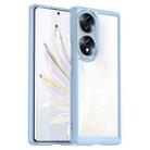 For Honor 70 5G Colorful Series Acrylic + TPU Phone Case(Blue) - 1