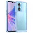For OPPO A97 5G Colorful Series Acrylic + TPU Phone Case(Blue) - 1