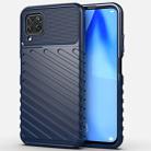 For Huawei P40 Lite Thunderbolt Shockproof TPU Soft Case(Dark Blue) - 1