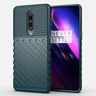 For OnePlus 8 Thunderbolt Shockproof TPU Soft Case(Dark Green) - 1