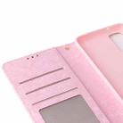 For Samsung Galaxy S20 Plus Bronzing Painting RFID Leather Case(Pastoral Rose) - 6
