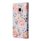 For Samsung Galaxy S9 Bronzing Painting RFID Leather Case(Pastoral Rose) - 3