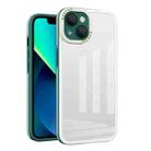 For iPhone 11 High Transparency Shockproof PC Phone Case (Dark Green) - 1