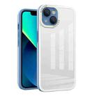For iPhone 12 High Transparency Shockproof PC Phone Case(Yuanfeng Blue) - 1