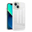 For iPhone 13 mini High Transparency Shockproof PC Phone Case (Milk White) - 1