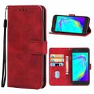 For Itel A17 Leather Phone Case(Red) - 1