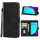 For Itel A17 Leather Phone Case(Black) - 1