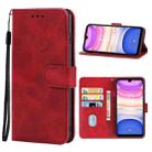 For Itel L6006 Leather Phone Case(Red) - 1
