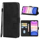 For Itel L6006 Leather Phone Case(Black) - 1