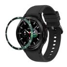 For Samsung Galaxy Watch 42mm Water Ghost Stainless Steel Bezel Ring(Dark Green) - 1