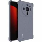 For Xiaomi 12S Ultra 5G IMAK All-inclusive Shockproof Airbag TPU Case (Matte Grey) - 1