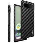 For Google Pixel 6a IMAK Ruiyi Series Carbon Fiber PU + PC Phone Case(Black) - 1