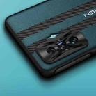 For Xiaomi Redmi K40 Pro Carbon Fiber Texture Plain Leather Phone Case(Black) - 6