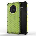 For Huawei Mate 50 Shockproof Honeycomb PC + TPU Phone Case(Green) - 1