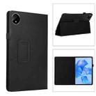 For Huawei MatePad Pro 11 inch 2022 Litchi Texture Leather Tablet Case with Holder(Black) - 1