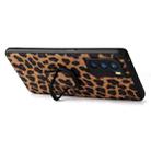 For OPPO Reno6 Pro 5G Leather Back Phone Case with Holder(Leopard Print) - 4